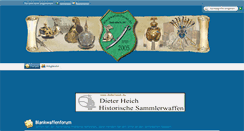 Desktop Screenshot of blankwaffen-forum.de
